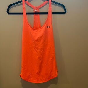 Bright orange tank